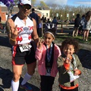 Jose and his kids racing a 5K